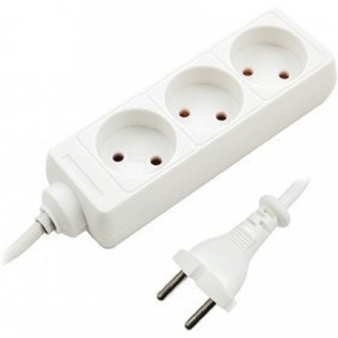 СТАРТ 4607175852708 Удлинитель 3 розетки. C/У S 3x3. Заземления нет. Длина провода 3,0 м.