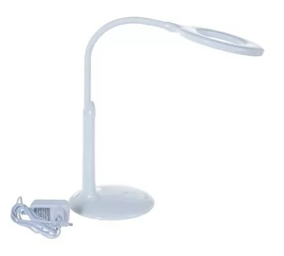 Camelion KD-823 C01 бел.LED (Свет-к наст.,8 Вт,230В, 500лм,сенс, термометр, рег.ярк и цвет.темп.)