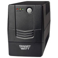 ИБП SmartWatt UPS UNI 650E Line- interactive 650VA/360W LED (2 EURO) 12V/7Ah*1  3703020390007