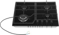 Газовая варочная поверхность Candy CHXG64CWB черный (TD0050738RU)