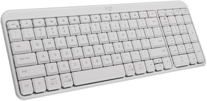 Клавиатура Logitech K251, беспроводная, Bluetooth, мембранная, белый [920-013364]