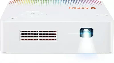 Проектор Aopen projector PV10 LED, WVGA, 300Lm, 5.000/1, HDMI, USB, Wifi, 0.4Kg, EURO/UK/Swiss EMEA