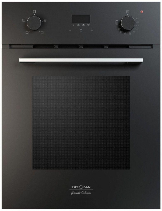 Духовой шкаф Электрический Krona MARMO 45 BL черный