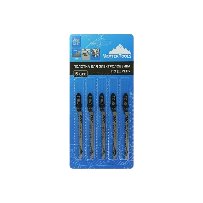 Полотно 5 шт для электролобзика vertextools T101AO