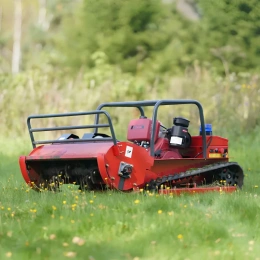 Косилка дизельная на радиоуправлении ZimAni RLM100 PRO гусеничная