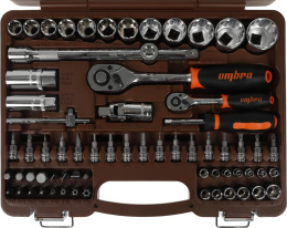 Набор инструментов Ombra OMT82S12 82 предмета жесткий кейс