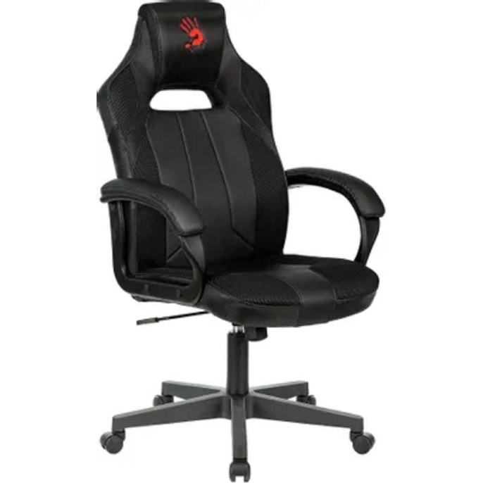 Кресло игровое A4Tech Bloody GC-200 черный эко.кожа крестов. 1361662
