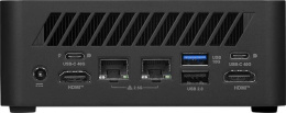 Персональный компьютер MSI Cubi Z AI 8M AMD Ryzen 5 8645HS (4.3GHz), NoMemory, noHDD, noSSD, AMD Radeon Graphics, WiFi, BT, no keyboard&mouse, noOS, 1y war-ty