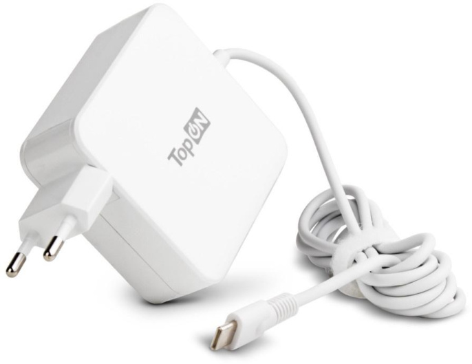 Адаптер питания TopON TOP-HP65QW,  5 - 20 В,  3.25A, 65Вт,  белый [103325]