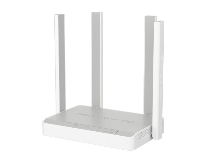 Маршрутизатор/ Netcraze Viva Гигабитный интернет-центр с Mesh Wi-Fi 5 AC1200, 4-портовым Smart-коммутатором и многофункциональным портом USB