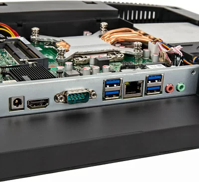 платформа моноблока Hiper. AIO HIPER Office HO-K6-FL-H410-B, 23,8''display IPS (1920x1080), m/b Intel H410, no CPU, no RAM(DDR4 SO-DIMM 2400 МГц-2666 МГц), no HDD, w/ODD, 1*HDMI, 1*COM, 4*USB3.0, 1*RJ45 Gigabit LAN, AUDIO IN/OUT, webcam 3.0М + Mic,CardRea