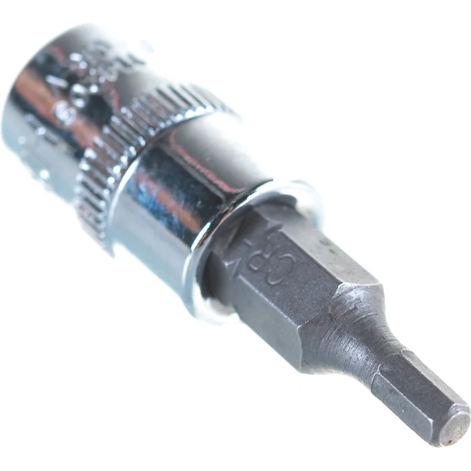 Насадка торцевая 1/4"DR с вставкой-битой шестигранной, H3 Ombra 114203 (55674)