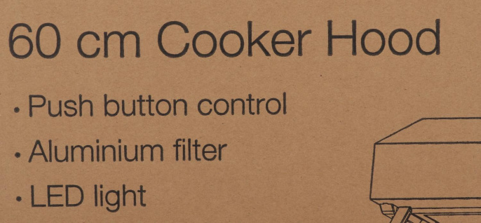 Вытяжка козырьковая Gorenje WHU629EX/M, управление кнопочное, нержавеющая сталь