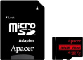 Карта памяти Apacer 128GB AP128GMCSX10UB-R + Adapter microSDXC, класс 10, UHS-I класс U1 , V10, A1, скорость чтения: 100МБ/с, с адаптером