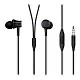 Наушники с микрофоном Xiaomi ZBW4354TY Mi In-Ear Headphones Basic Matte Black (шнур 1.25м)