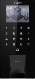 Терминал контроля доступа iFlow F-KD-2417PMFQKBWE1 с поддержкой PoE, считывателем Mifare 1, отпечатки пальцев, модуль Bluetooth и Qr-код
