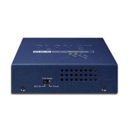 Инжектор/ PLANET POE-176-95 Single-Port 10Gbps 802.3bt PoE++ Injector 95 Watts, 802.3bt Type-4, PoH, force mode support, PoE Usage LED, 10/100/1G/2.5G/5G/10Gbps Data rate -w/external 54V 130W AC power adapter included