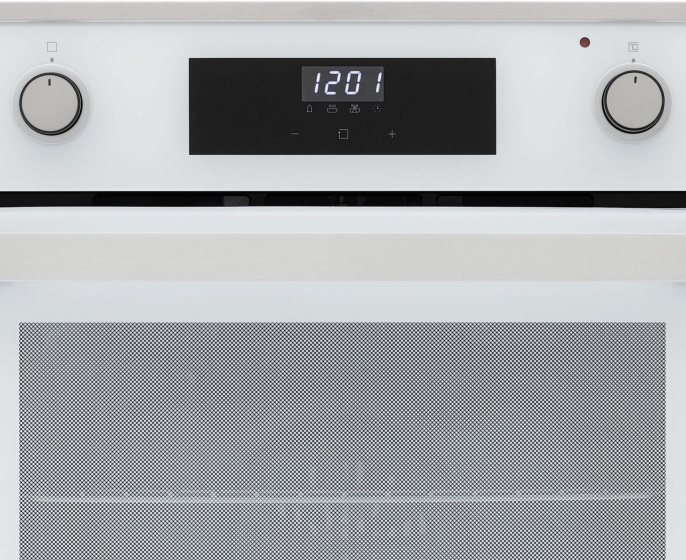Духовой шкаф электрический Krona Adriano 60 Wh G2, 56л, дверца с 3 стеклами, белый
