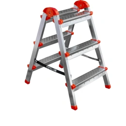 Стальная двухсторонная стремянка Perilla ЯРУС 3 ступени 122403
