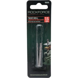 Сверло по металлу (3 шт; 1.5 мм; HSS; в блистере) ROCKFORCE RF-DS315(29148)