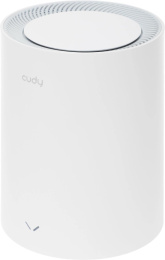 Маршрутизатор CUDY AX1800 Wi-Fi 6 Mesh Solution 1-Pack, Chipset MediaTek, Dual-Band, 802.11ax/ac/a/b/g/n,  1201Mbps at 5GHz + 574Mbps at 2.4GHz, 2 Gigabit Ethernet Ports, 4 internal antennas,  MU-MIMO, DDNS, Zerotier/Wireguard/OpenVPN/IPSec/L2TP/PPTP VPN,