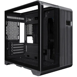 Корпус 1stPlayer RT5 Черный (RT5-BK-2FC7R-1FC7) (материал: сталь SPCC, толщина стенок: 0.6 мм, окно: закалённое стекло, 2хUSB3.0, Audio, без БП, 1x3.5” и 2x2.5″, 4 слота расширения, mATX, длина видеокарты: 330 мм, высота кулера: 157 мм, воздушное охлажден