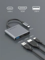 CABLETIME Док-станция Nintendo Switch CB42G CT-C160-PU31-CMHD31-S0.15 3 в 1 4K для телевизора/палубы Steam/Samsung Dex/PC