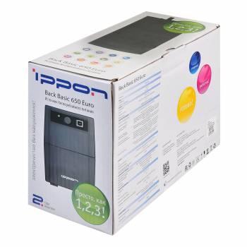 ИБП Ippon Back Basic 650 Euro,  650ВA [383323]