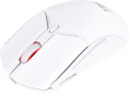 Мышь HyperX Pulsefire Haste 2 Mini Белый 7D389AA полноразмерная, симметричная, проводная USB/беспроводная радио/Bluetooth, частота опроса: до 1000Гц, сенсор оптический 26000dpi, скорость: 650 IPS, ускорение: 50G, 6 кнопок, колесо с нажатием, долговечно