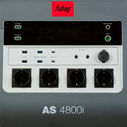 Портативная электростанция FUBAG AS 4800i аккумулятор LiFePO4