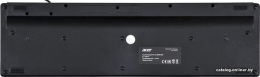 Клавиатура Acer OKW010 черный USB slim Multimedia ZL.KBDEE.002 кабель 1.45м