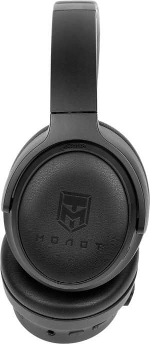 Наушники URAL Молот Н130, 3.5 мм/Bluetooth, накладные, черный [урал молот н130]