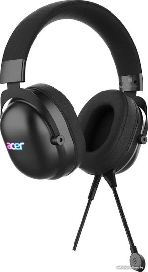Наушники с микрофоном Acer AHW122 черный 2.1м мониторные USB оголовье ZL.HDSCC.01U