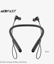 Беспроводные наушники ACEFAST N5 Neck Hanging Wireless Earphones - Black AF-N5-BK