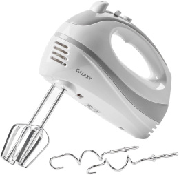 Миксер GALAXY GL2209, ручной, белый [гл2209]