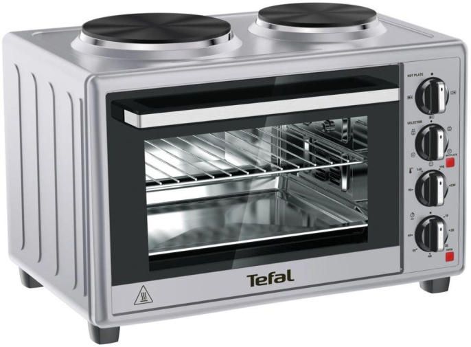 Мини-печь Tefal OF463D30 32л. 3000Вт серебристый/черный