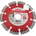 Диск алмазный сегментированный STRONG MATERIALS (125х10х22.2 мм) MATUR 18-23-125