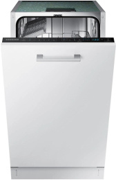 Встраиваемая посудомоечная машина Samsung DW50R4040BB/WT, узкая, ширина 45см, полновстраиваемая, загрузка 9 комплектов