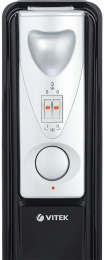 Масляный радиатор Vitek VT-1717, 1500Вт, черный