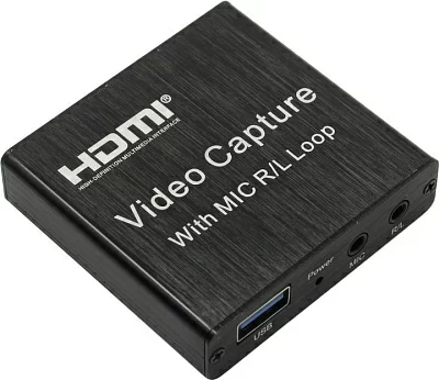 KS-is KS-515 Адаптер видеозахвата HDMI In/Out - USB3.0 mic R/L loop