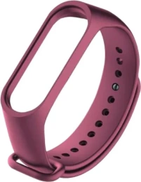 Силиконовый ремешок для Xiaomi Mi Band 5 EVOLUTION XMB5-S01 Wine red