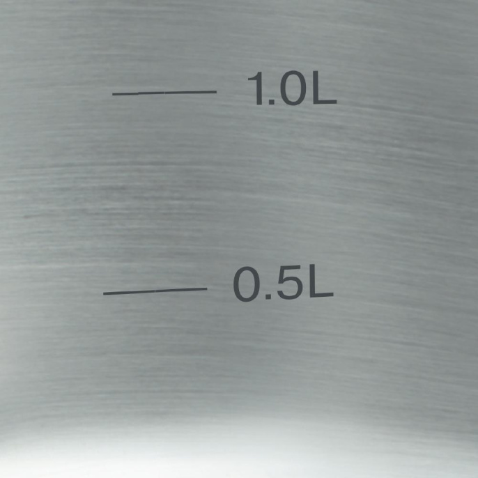 Ковш Rondell Point RDS-1308 0.9л. d 14см с крышкой стальной