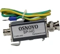 Устройство грозозащиты цепей видео OSNOVO SP-HC HDCVI/HDTVI/AHD одноканальное для коаксиального кабеля sct1007