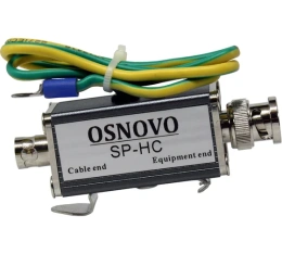 Устройство грозозащиты цепей видео OSNOVO SP-HC HDCVI/HDTVI/AHD одноканальное для коаксиального кабеля sct1007