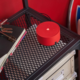 Умная колонка ЯНДЕКС Станция Лайт 5Вт, с Алисой на YaGPT, красный [yndx-00025r]