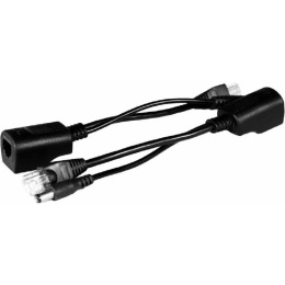 PPK-11 Пассивный комплект инжектор + сплиттер для передачи PoE по кабелю Cat 5e.