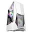 1STPLAYER Корпус DK-3 WHITE / ATX, tempered glass / 3x 120mm LED fans inc. / DK-3-WH-3G6