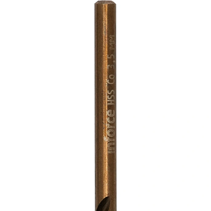 Сверло по металлу HSS-CO 3.5x70x39 мм Inforce 11-01-430