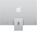 Моноблок Apple iMac A3247 24" 4.5K M4 8 core 4 16Gb SSD256Gb 8 core GPU macOS WiFi BT 143W клавиатура мышь Cam серебристый 4480x2520 (MWUC3ZP/A)