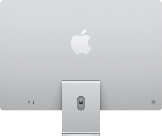 Моноблок Apple iMac A3247 24" 4.5K M4 8 core 4 16Gb SSD256Gb 8 core GPU macOS WiFi BT 143W клавиатура мышь Cam серебристый 4480x2520 (MWUC3ZP/A)